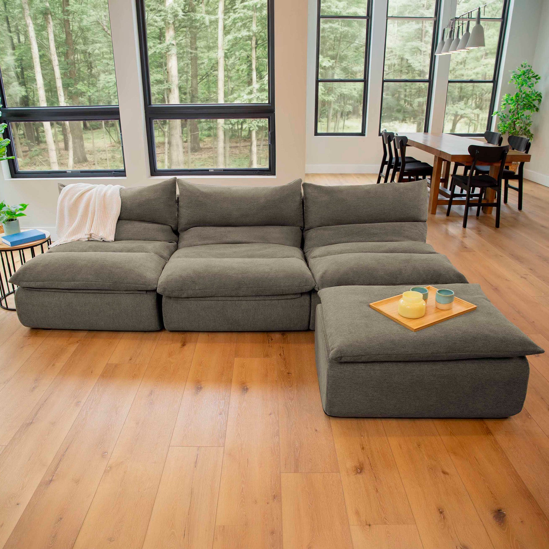 Driftscape™ 4-Pc Sofa and Ottoman