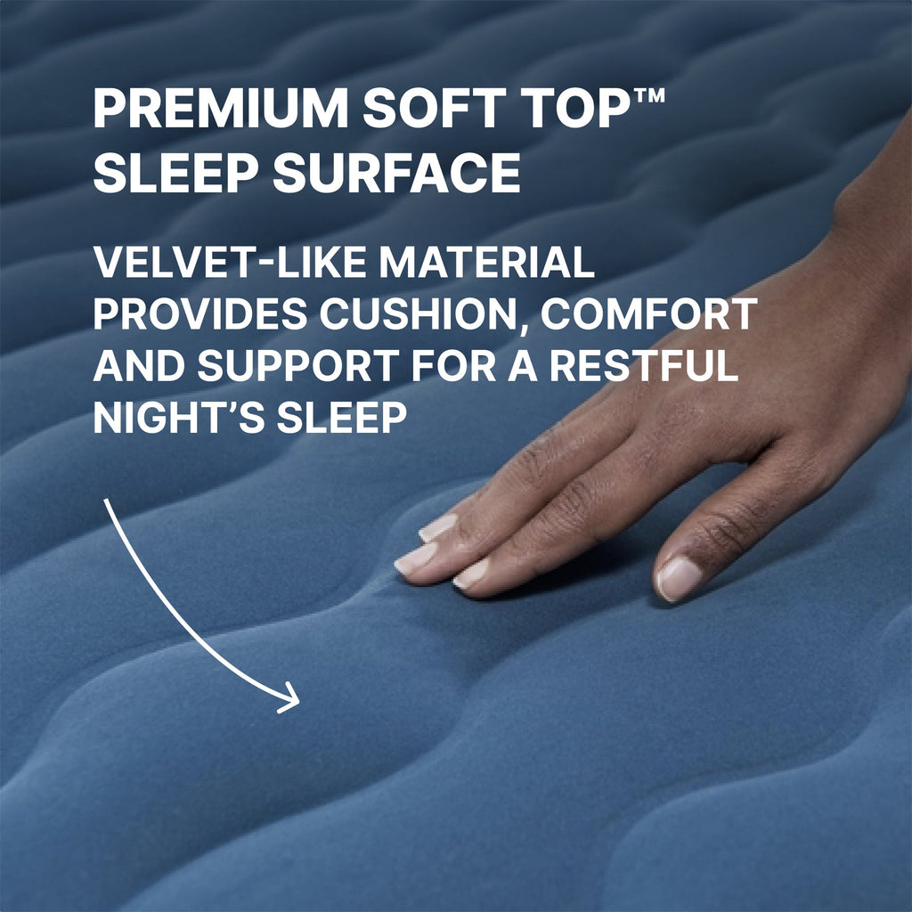 Bestway Tough Guard Air Mattress Twin 18" with Built-in AC Pump